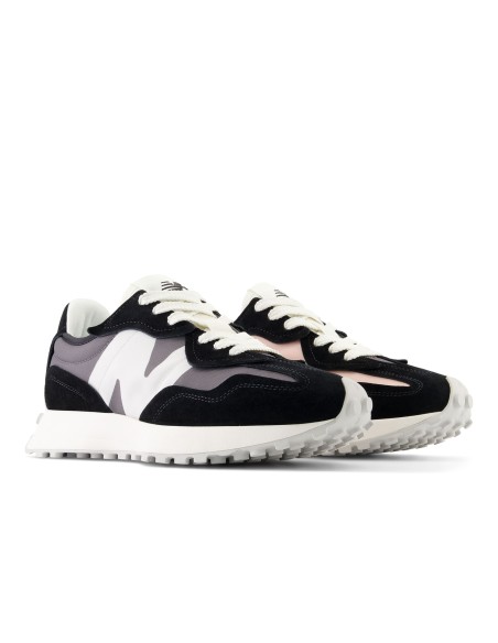 New Balance 327 Black Pink Grey U327WEM MBS