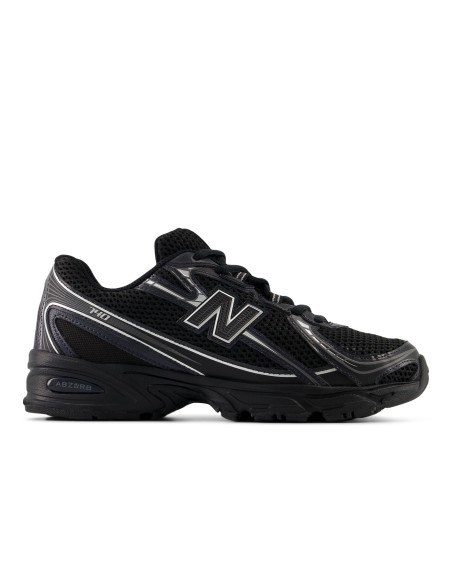 New Balance 740v2 Black Grey Silver U740BM2 MBS