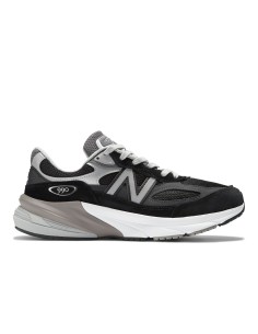 New Balance 990v6 MiUSA Black Grey White Women's W990BK6 MBS