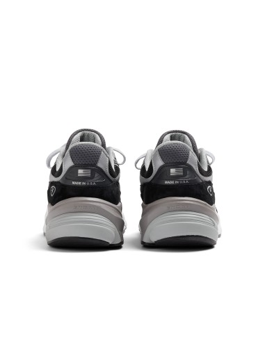 New Balance 990v6 MiUSA Black Grey White Women's W990BK6 MBS