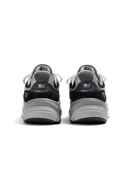 New Balance 990v6 MiUSA Black Grey White Women's W990BK6 MBS
