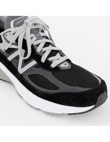 New Balance 990v6 MiUSA Black Grey White Women's W990BK6 MBS