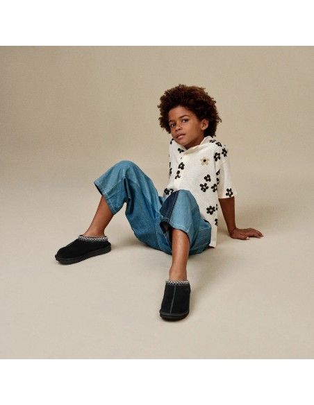 UGG Tasman II Slipper Black Kids 1019066KBLK MBS