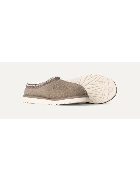 UGG Tasman Shaggy Suede Slipper Smoke Plume 1166930SKP MBS