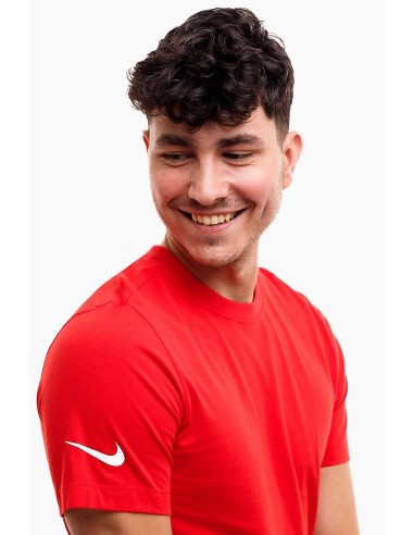 Nike Team Club 20 Αθλητικό Ανδρικό T-shirt Κόκκινο Μονόχρωμο CZ0881-657