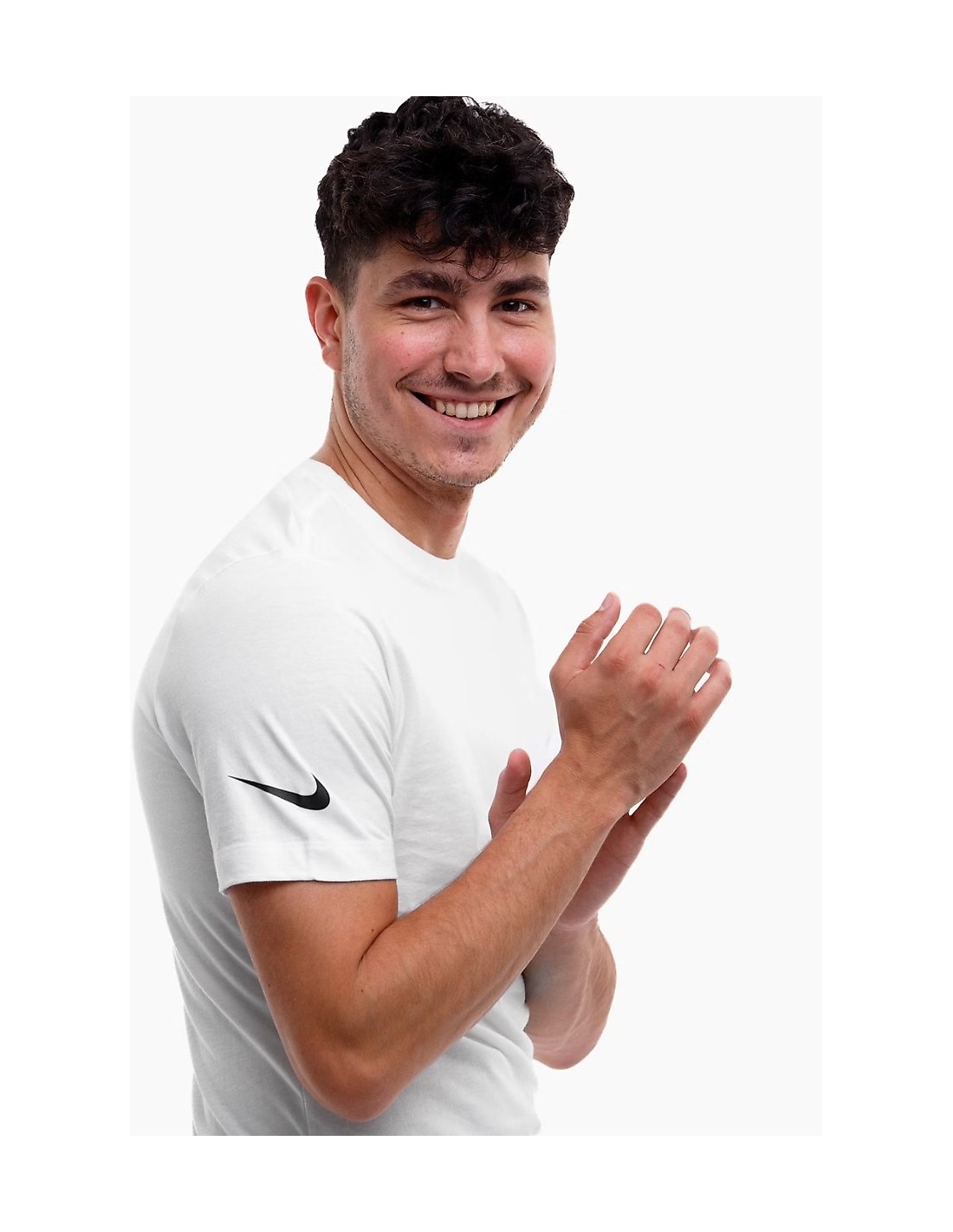 Men's Sports T-Shirts Nike White