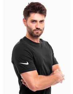 Nike Team Club 20 Αθλητικό Ανδρικό T-shirt Μαύρο Μονόχρωμο CZ0881-010