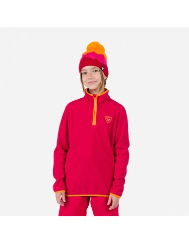 Rossignol Jr Strawpile Fleece Hz Sweatshirt Red