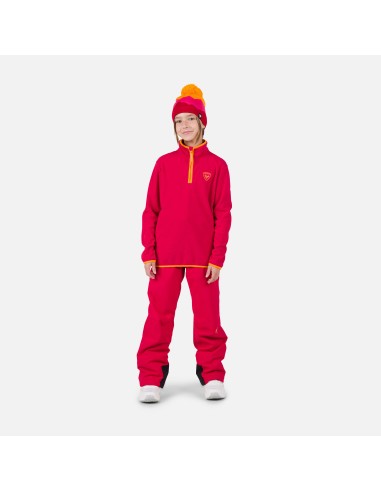 Rossignol Jr Strawpile Fleece Hz Sweatshirt Red