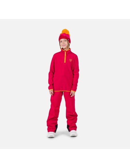 Rossignol Jr Strawpile Fleece Hz Sweatshirt Red