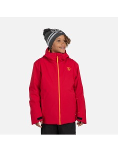 Rossignol Jr Strawpile Jkt Jacket Red
