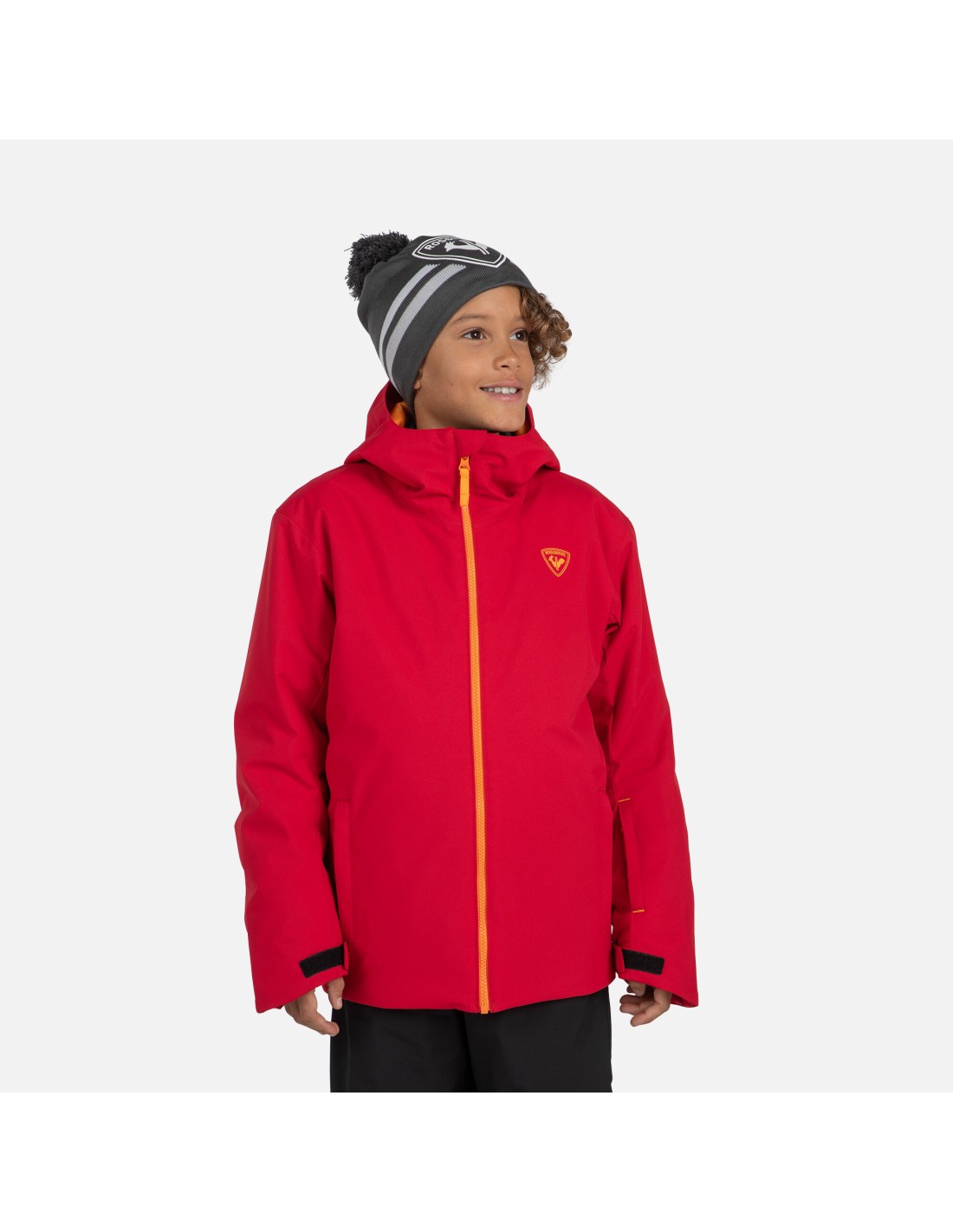 Rossignol Jr Strawpile Jkt Jacket Red