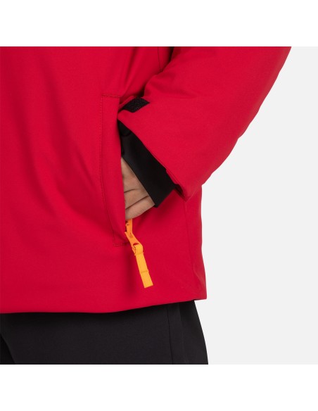 Rossignol Jr Strawpile Jkt Jacket Red