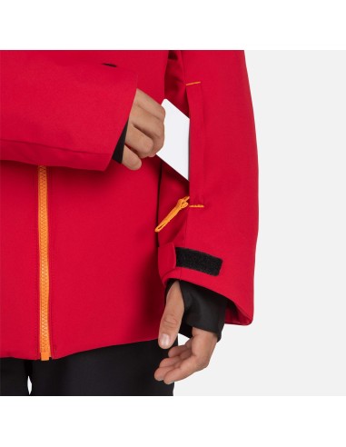 Rossignol Jr Strawpile Jkt Jacket Red