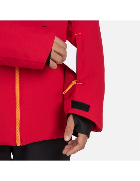 Rossignol Jr Strawpile Jkt Jacket Red