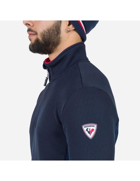 Rossignol Cieloalto Fleece Hz Navy Blue Sweatshirt