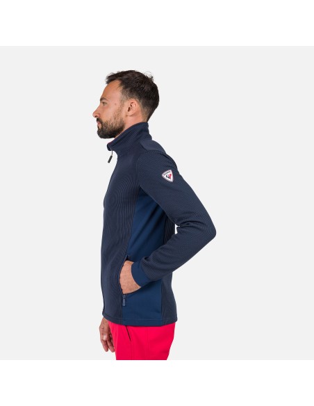 Rossignol Cieloalto Fleece Fz Navy Blue Sweatshirt