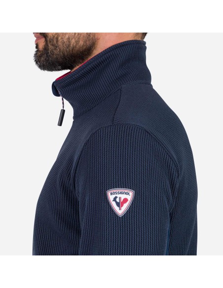 Rossignol Cieloalto Fleece Fz Navy Blue Sweatshirt