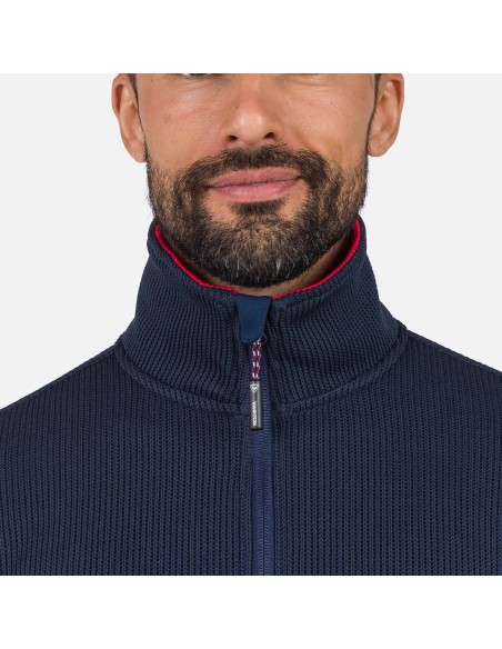 Rossignol Cieloalto Fleece Fz Navy Blue Sweatshirt