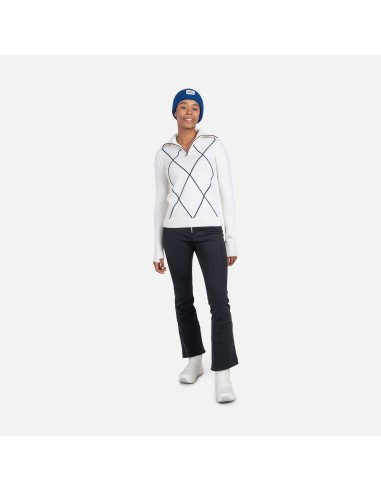 Rossignol W Jcc 12 Zip Sweater White