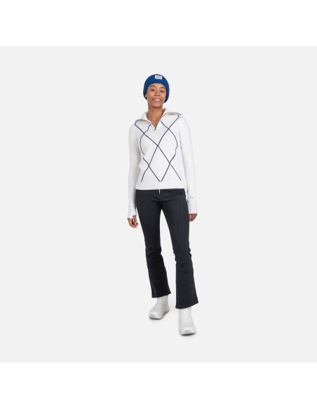 Rossignol W Jcc 12 Zip Sweater White