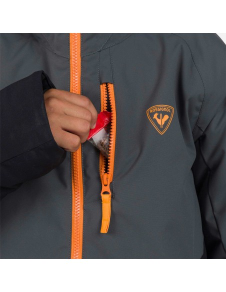 Rossignol Jr Wispile Jkt Jacket Black