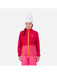 Rossignol Jr Alltrack Fleece Pink Sweatshirt