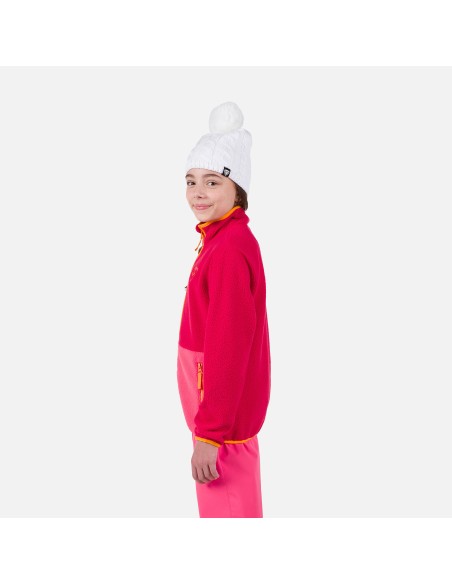 Rossignol Jr Alltrack Fleece Pink Sweatshirt