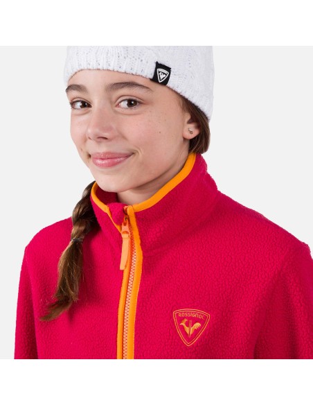 Rossignol Jr Alltrack Fleece Pink Sweatshirt