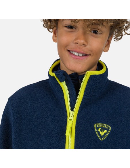Rossignol Jr Alltrack Fleece Navy Blue Sweatshirt