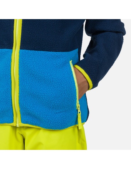 Rossignol Jr Alltrack Fleece Navy Blue Sweatshirt