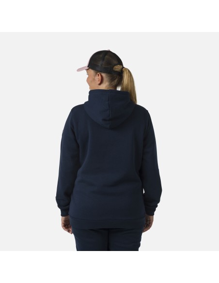 ROSSIGNOL W Logo Sweat Hood Fl navy blue