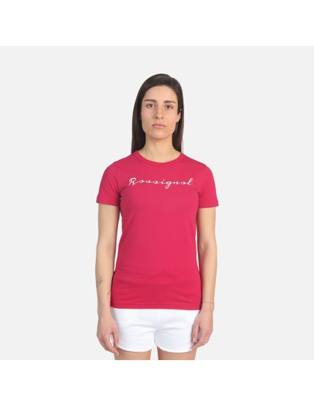 TShirt ROSSIGNOL W Logo Rossi Tee red