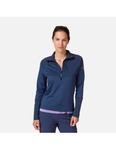 Rossignol W Skpr 12 Zip Sweatshirt Navy Blue