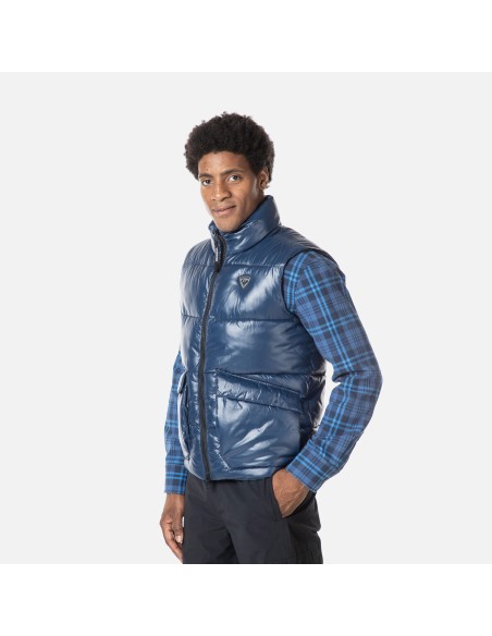 Rossignol Shiny Vest Jkt Navy Blue