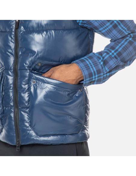 Rossignol Shiny Vest Jkt Navy Blue