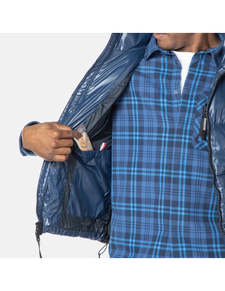 Rossignol Shiny Vest Jkt Navy Blue