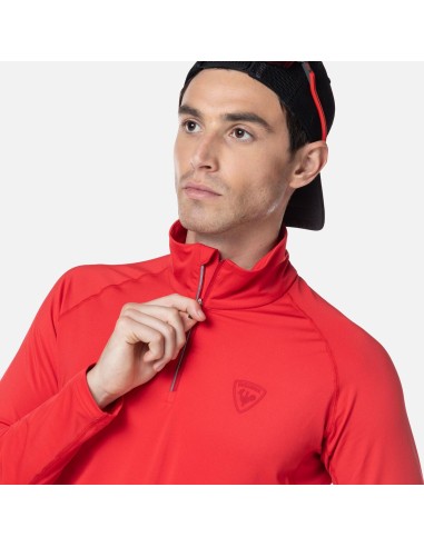 Rossignol Classique 12 Zip Tshirt red