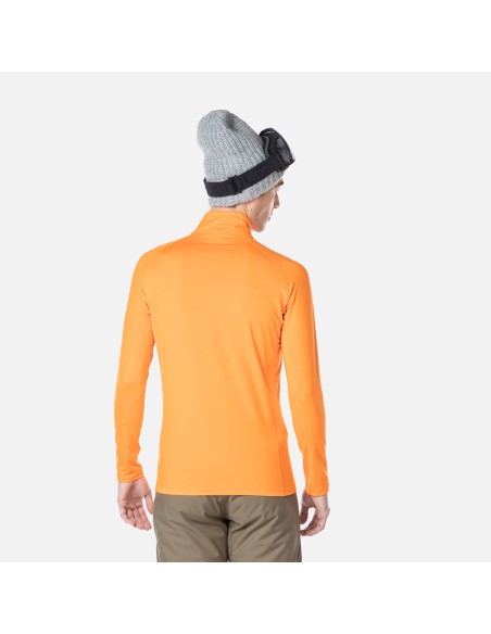 Rossignol Classique 12 Zip TShirt Orange