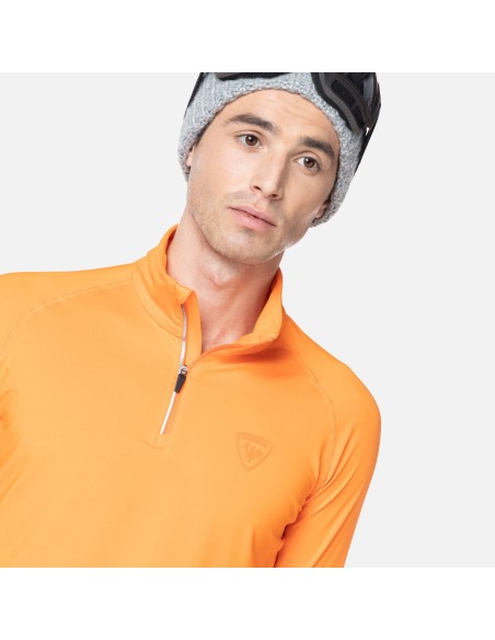 Rossignol Classique 12 Zip TShirt Orange