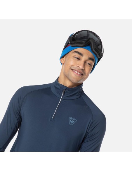 Rossignol Classique 12 Zip Navy TShirt