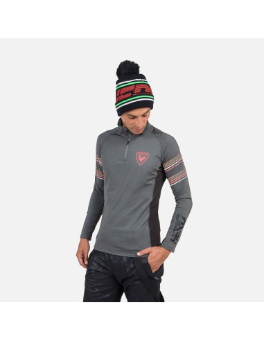Rossignol Classique Hero 12 Zip TShirt Gray
