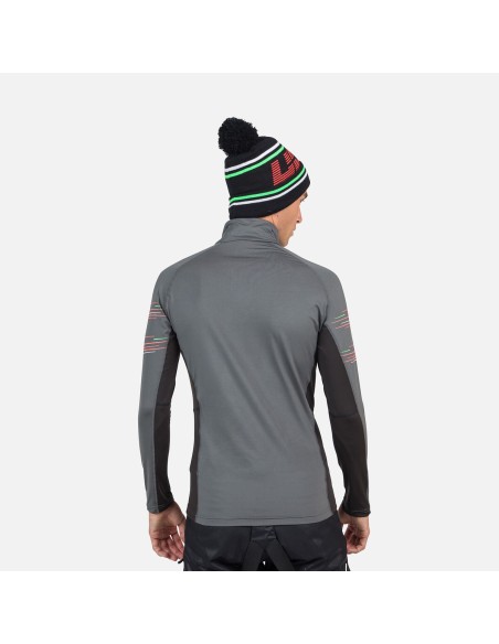 Rossignol Classique Hero 12 Zip TShirt Gray