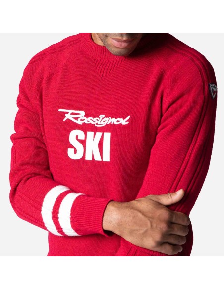 Rossignol Signature Rossignol Knit Sweater Red