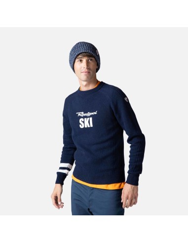 Rossignol Signature Rossignol Knit Navy Blue Sweater