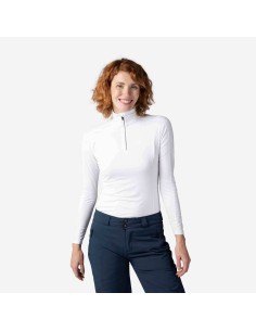 Rossignol W Classique 12 Zip Sweatshirt White