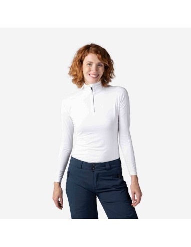 Rossignol W Classique 12 Zip Sweatshirt White
