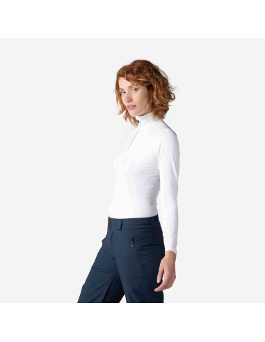 Rossignol W Classique 12 Zip Sweatshirt White