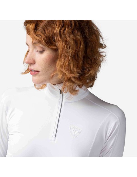 Rossignol W Classique 12 Zip Sweatshirt White