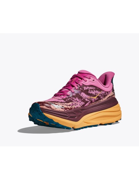 Hoka Stinson 7 1141531-SCBR Γυναικεία Αθλητικά Παπούτσια Trail Running Ροζ